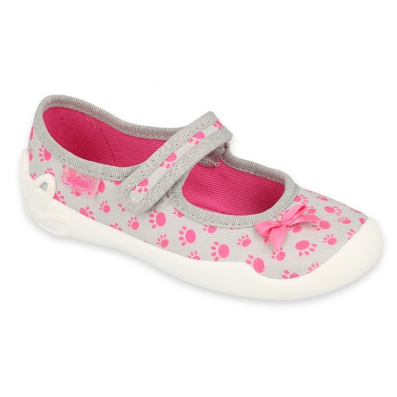 Zapatos befado niño 114X478 rosado gris