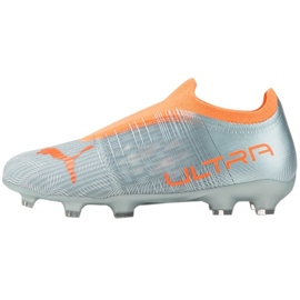 Puma Ultra 3.4 FG / AG Jr 106738 01 botas de fútbol multicolor tonos de gris