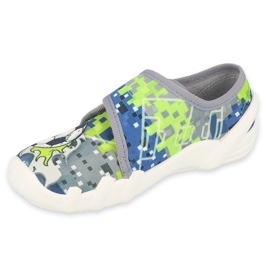 Zapatos befado niño 273X334 gris multicolor verde