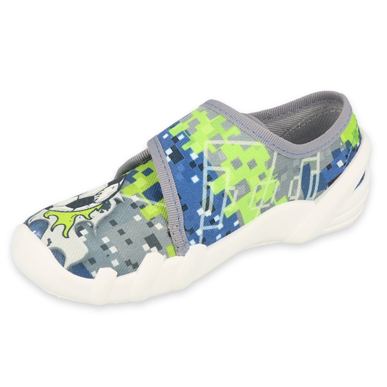 Zapatos befado niño 273X334 gris multicolor verde