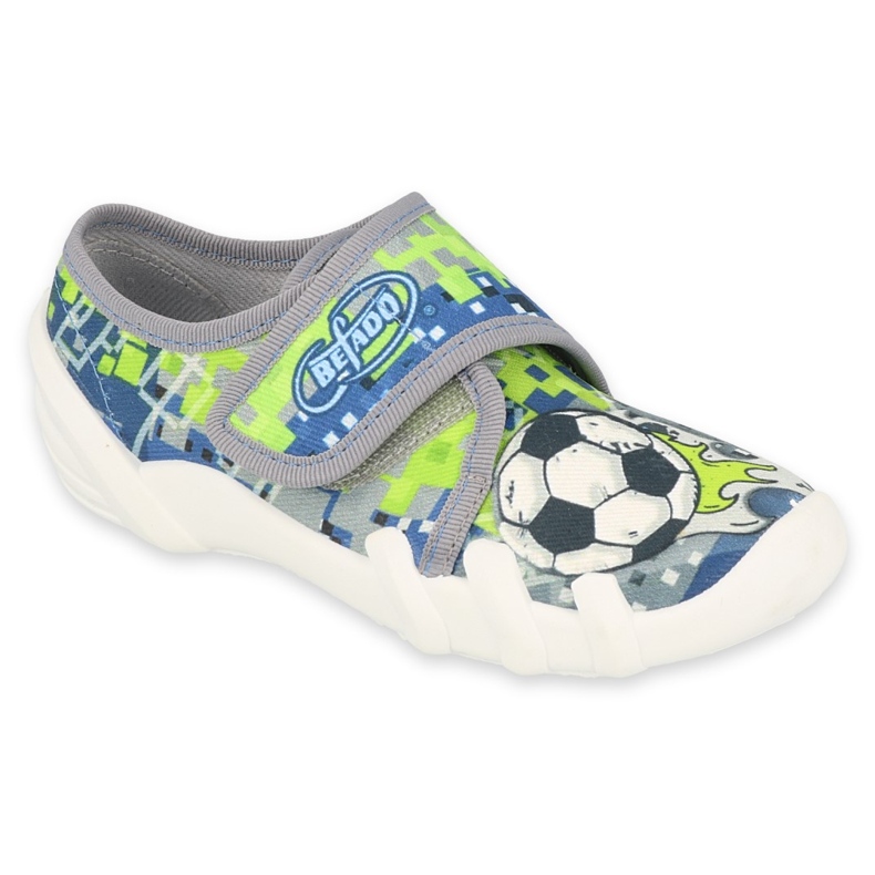 Zapatos befado niño 273Y334 gris multicolor verde