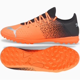 Botas de fútbol Puma Futuro Z 4.3 Tt M 106770 01 naranja naranjas y rojos