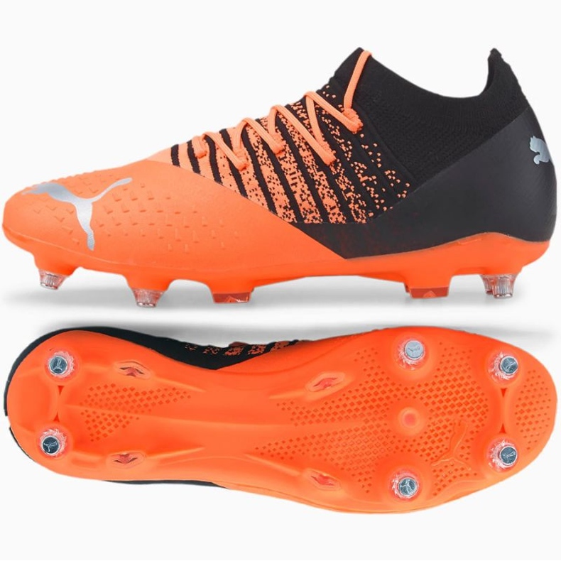 Botas de fútbol Puma Futuro Z 3.3 MxSG M 106760 01 naranja naranjas y tintos Botas de fútbol Puma Futuro Z 3.3 MxSG M 106760 01 naranja naranjas y tintos