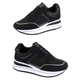 Zapatillas Ivey negras con cuña negro