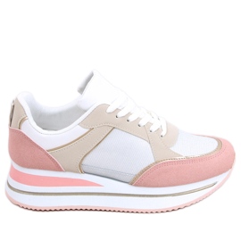 Deportivas con cuña Ivey Rosa rosado