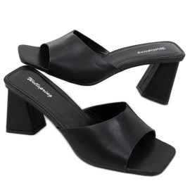 Sandalias negras de tacón Dionne negro