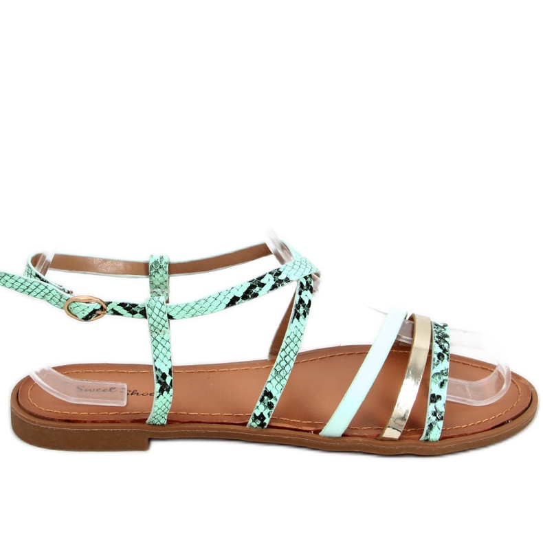 Sandalias mujer Bavi Verde