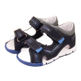 Sandalias velcros Kornecki KOR6696A azul marino