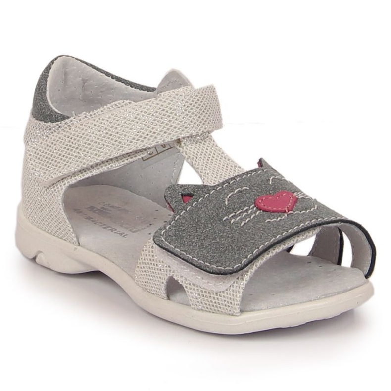 Sandalias con velcros para mujer Kornecki Jr.KOR6859 plata-gris ['plata']
