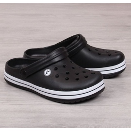 American Club Jr.AM633A zapatillas de piscina negro