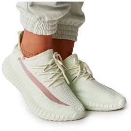 Zapatillas de deporte de verde claro para mujeres zapatos deportivos Zapatillas de deporte de verde claro para mujeres zapatos deportivos