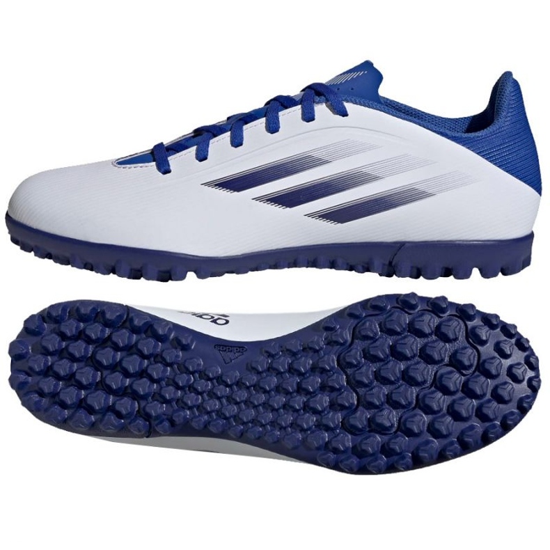 Botas de fútbol Adidas X Speedflow.4 Tf M GW7531 multicolor blanco Botas de fútbol Adidas X Speedflow.4 Tf M GW7531 multicolor blanco
