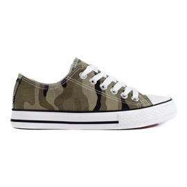 Zapatillas clásicas de mujer verde