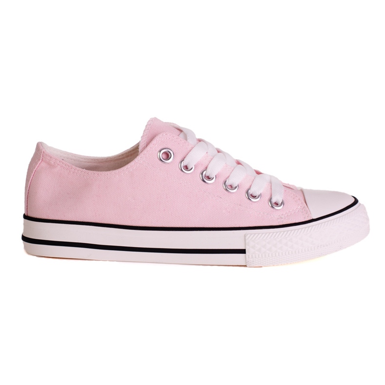 SHELOVET Zapatillas clásicas de mujer rosado
