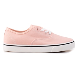 SHELOVET zapatillas de mujer rosa
