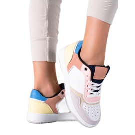 SHELOVET Zapatillas de mujer de colores multicolor