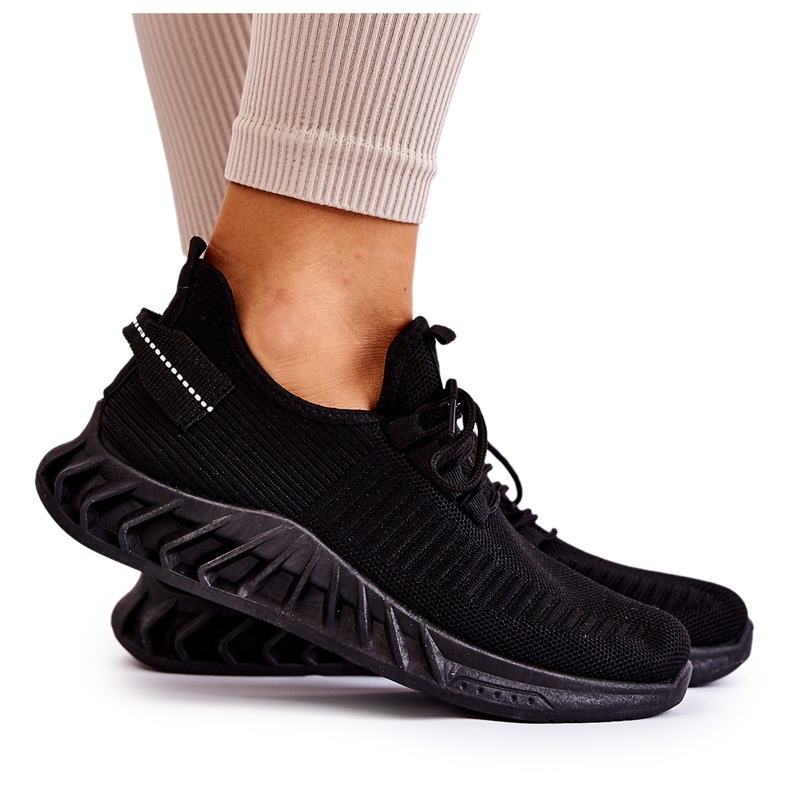 FM1 Deportivas Mujer Lona Negras Lenney negro
