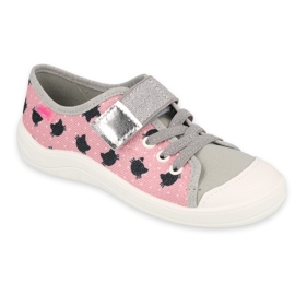 Zapatos befado niño 251Y183 rosa gris