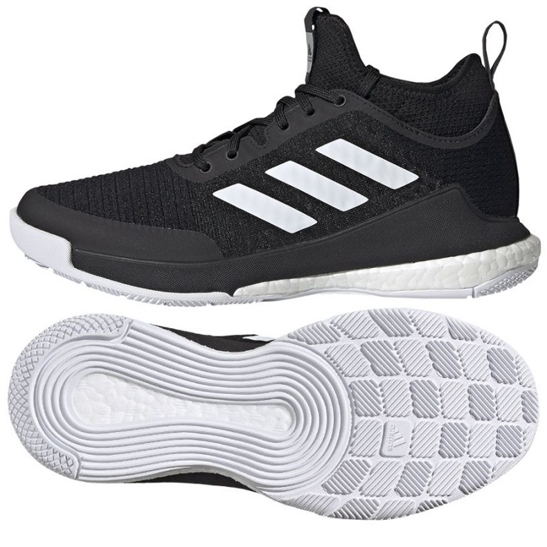 Adidas CrazyFlight Mid W FX1791 zapatillas de voleibol negro negro