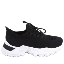 Zapatillas calcetín negras Thorne negro