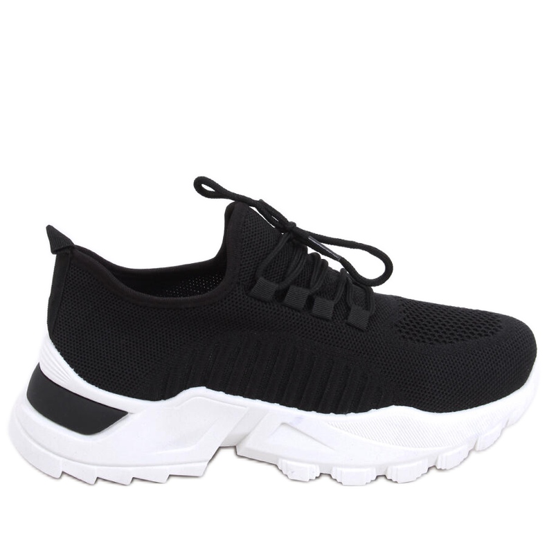Zapatillas calcetín negras Thorne negro Zapatillas calcetín negras Thorne negro
