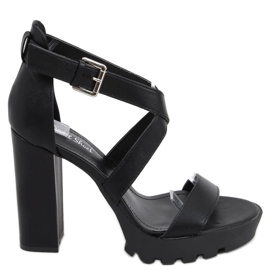 Sandalias en la plataforma Spencer Black negro