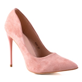 SHELOVET Tacones altos clásicos de mujer. rosado SHELOVET Tacones altos clásicos de mujer. rosado