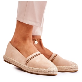 S.Barski Alpargatas clásicas de mujer sin cordones Cersei en beige