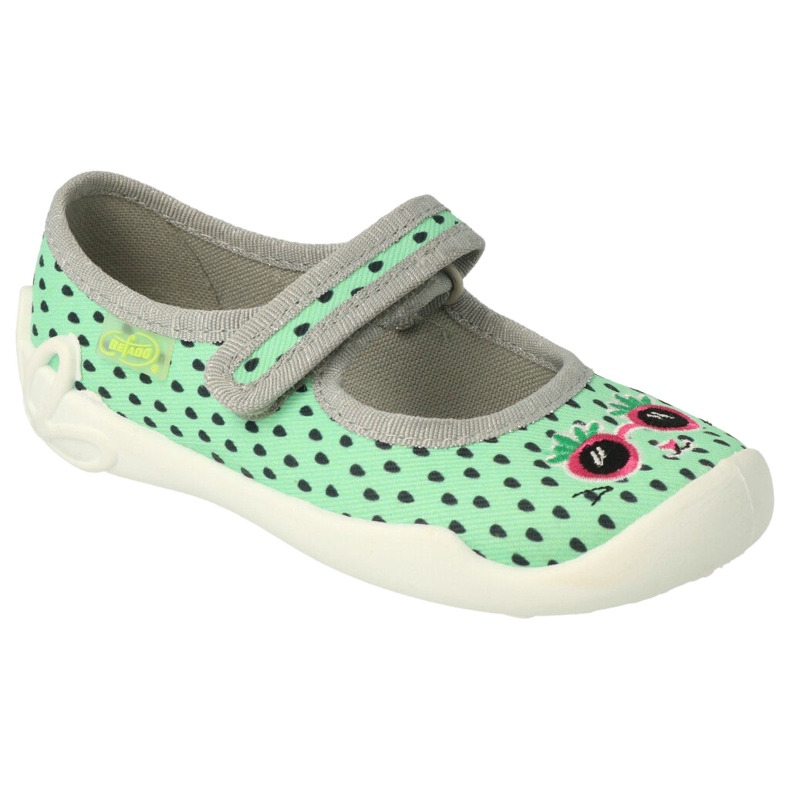Zapatos befado niño 114X484 gris verde