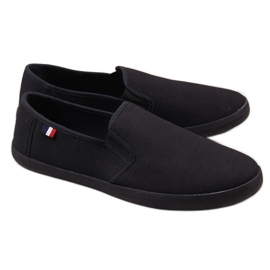 Atletico Zapatillas slip-on de hombre Atlético negras negro