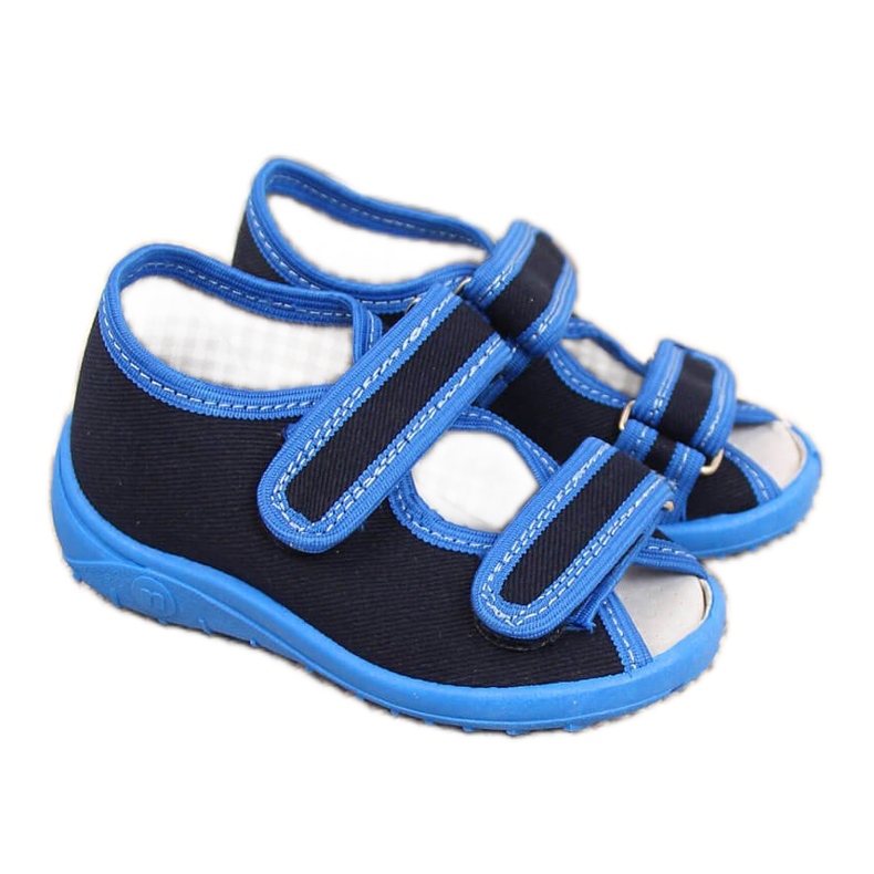 Chanclas niño sandalias casa Nazo azul Chanclas niño sandalias casa Nazo azul