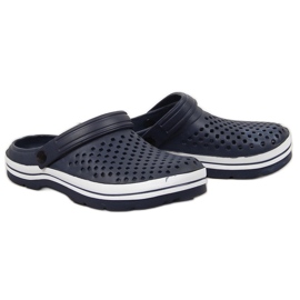 News Pantuflas foam caladas azul marino