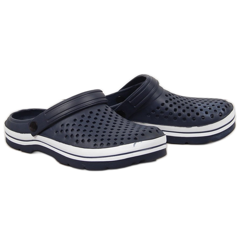 News Zapatillas casa caladas hombre foam azul marino