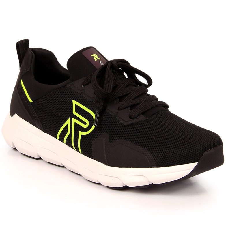 Rieker 07802-01 zapatillas deportivas hombre malla negra negro