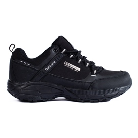 Zapatos de trekking al aire libre negro Zapatos de trekking al aire libre negro