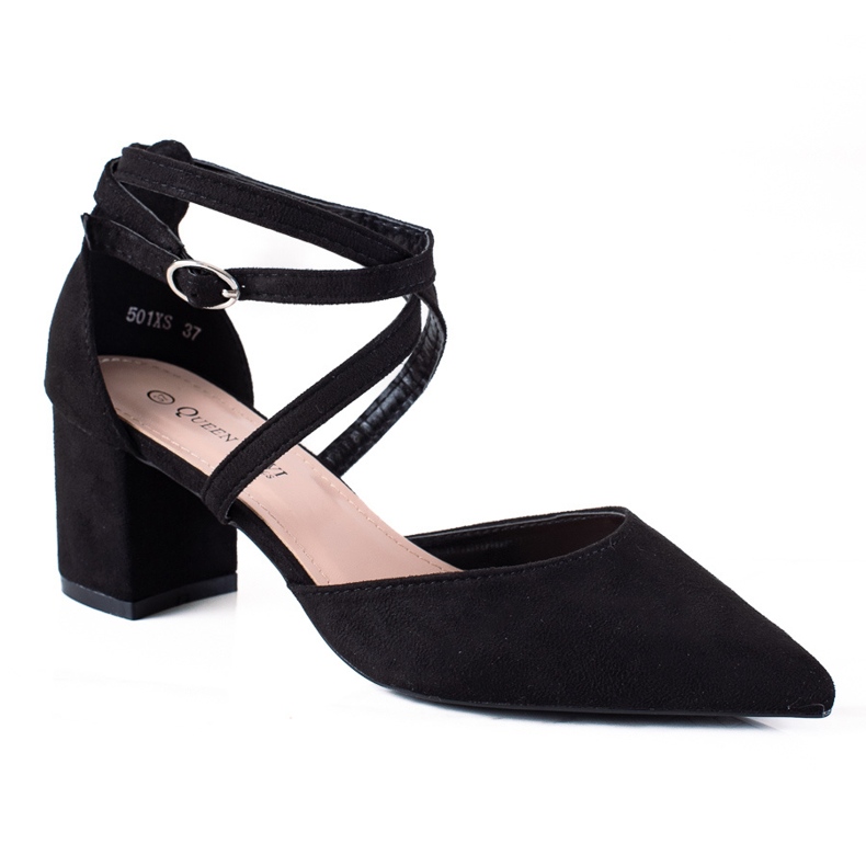 SHELOVET Bombas negras de moda negro