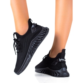 SHELOVET Zapatos deportivos negros