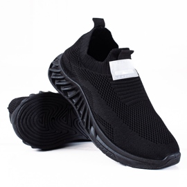 SHELOVET Calzado deportivo sin cordones negro