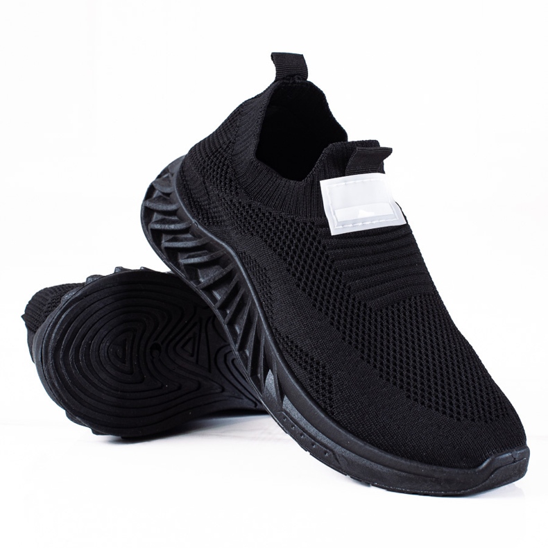 SHELOVET Calzado deportivo sin cordones negro