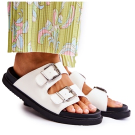PJ1 Pantuflas Clásicas Mujer Blancas Weston blanco