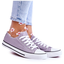 PJ1 Zapatillas Clásicas Mujer Atadas Gris Be Mine