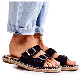 PG1 Zapatillas Mujer Clásicas Ante Negro Casilda