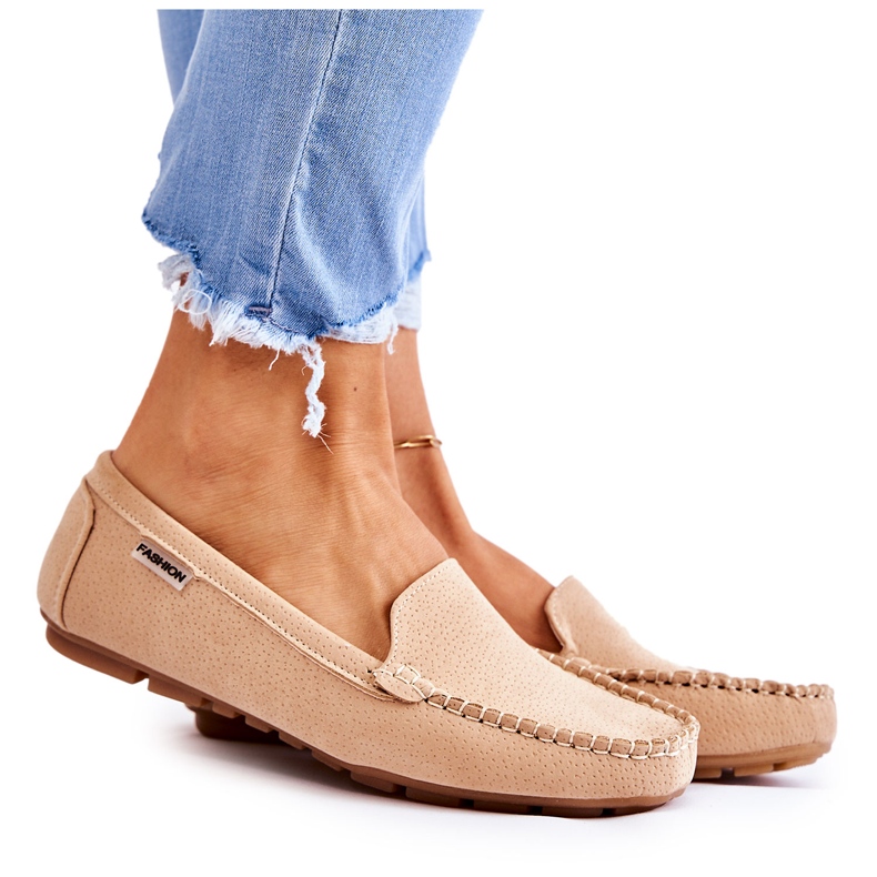 PH1 Mocasines Mujer Ante Beige Millare