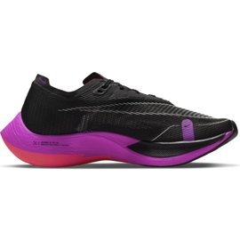 Nike ZoomX Vaporfly Next% 2 M CU4111-002 zapatillas de running negro púrpura