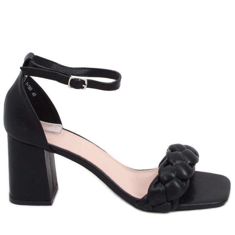 Sandalias de tacón de Denise Black negro