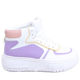 Zapatillas altas Storm BLANCO / MORADO multicolor