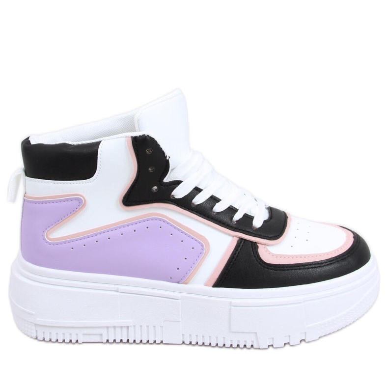 Zapatillas altas Storm NEGRO / MORADO multicolor