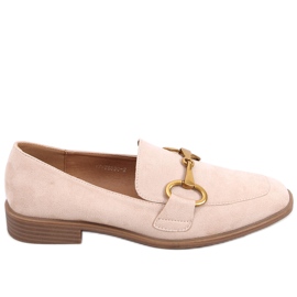 Mocasines mujer Linda Beige