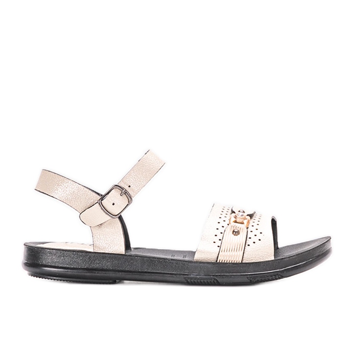 Sandalias mujer Lehti beige multicolor