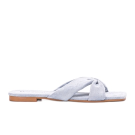 Pantuflas azules de mujer Howse